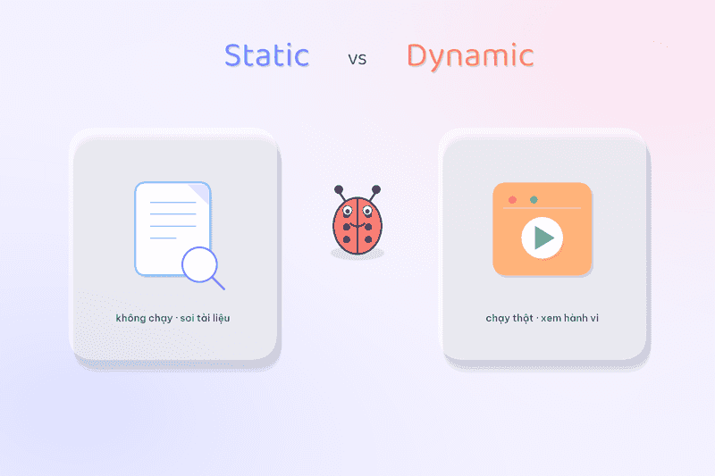 Static Testing và Dynamic Testing: hai cách bắt lỗi, một mục tiêu chất lượng